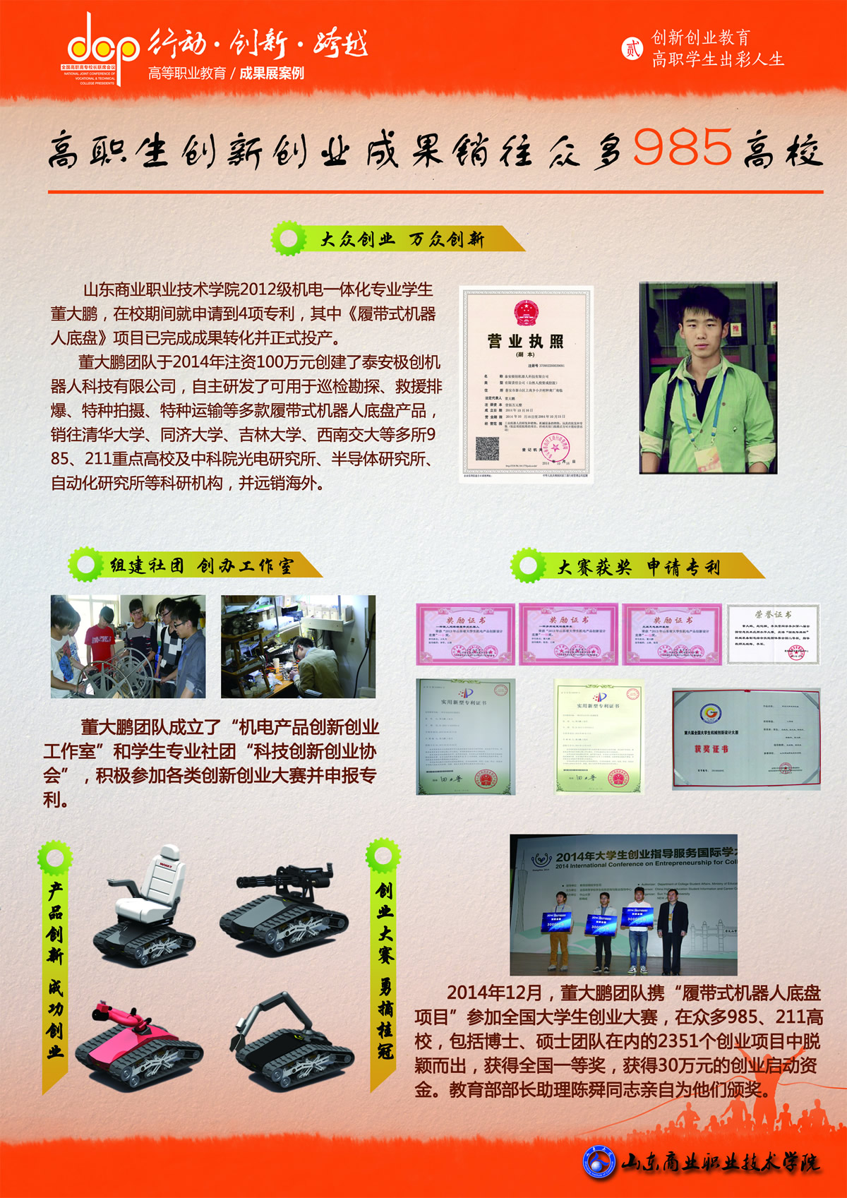25.山东商业职业技术学院-高职生创新创业产品销往985高校.jpg