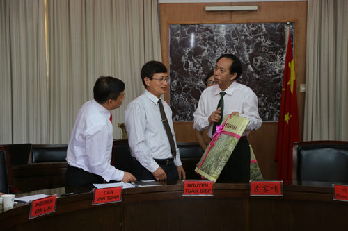 “一带一路” 我院已出发:我院与越南北江农林大学置身“一带一路”倡议